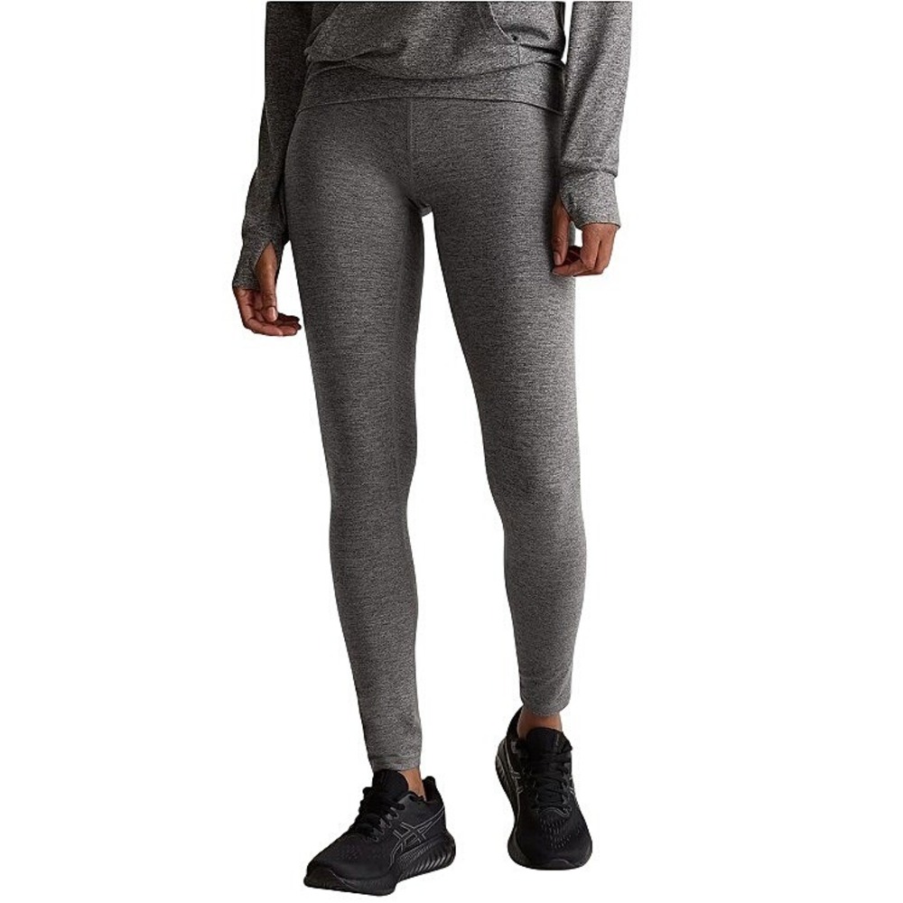 Quince Women's Ultra-Soft High-Rise Legging Heather Grey Size M Activewear EUC